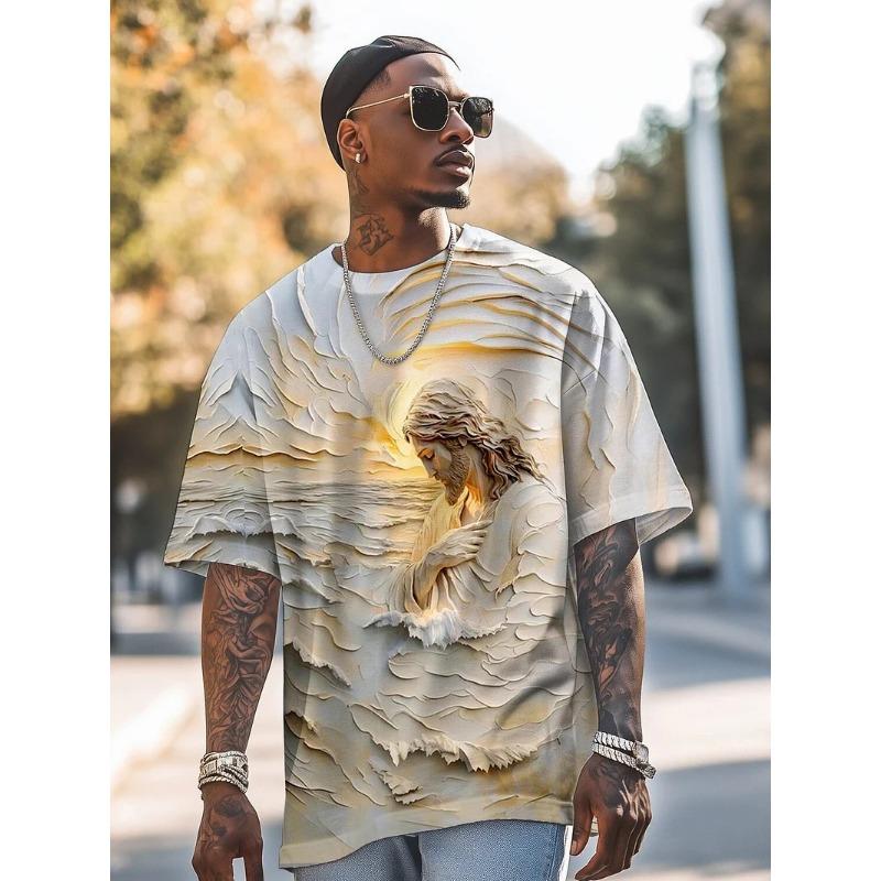 

Мужская футболка с забавным принтом животных, футболки с короткими рукавами, топы с 3D-принтами, рубашки с круглым вырезом, летняя повседневная мужская одежда, одежда 5XL