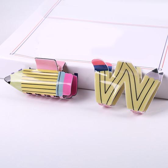 

Yousheng 4 шт. женские заколки для волос в форме карандаша с противоскользящими зубцами, заколки для волос для душа, аксессуары для школы