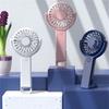 Handheld Fan Portable Fan Rechargeable Small Pocket Fan with 5 Speed Foldable Hook for Office Outdoor Indoor Pocket Fan