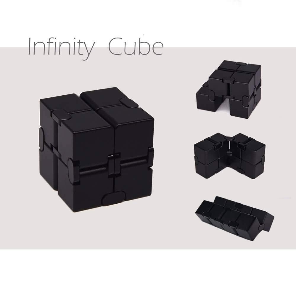 LilBit Infinity Cube Aluminum Alloy Black