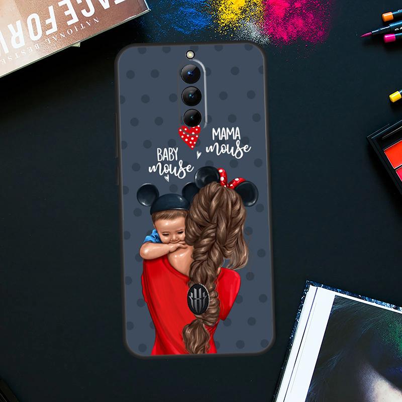Piękne etui dla matki i córki dla ZTE Nubia Red Magic 9 Pro Plus RedMagic 8 8S Pro Plus 6 7 6S 7S Pro 5S 6R 5G