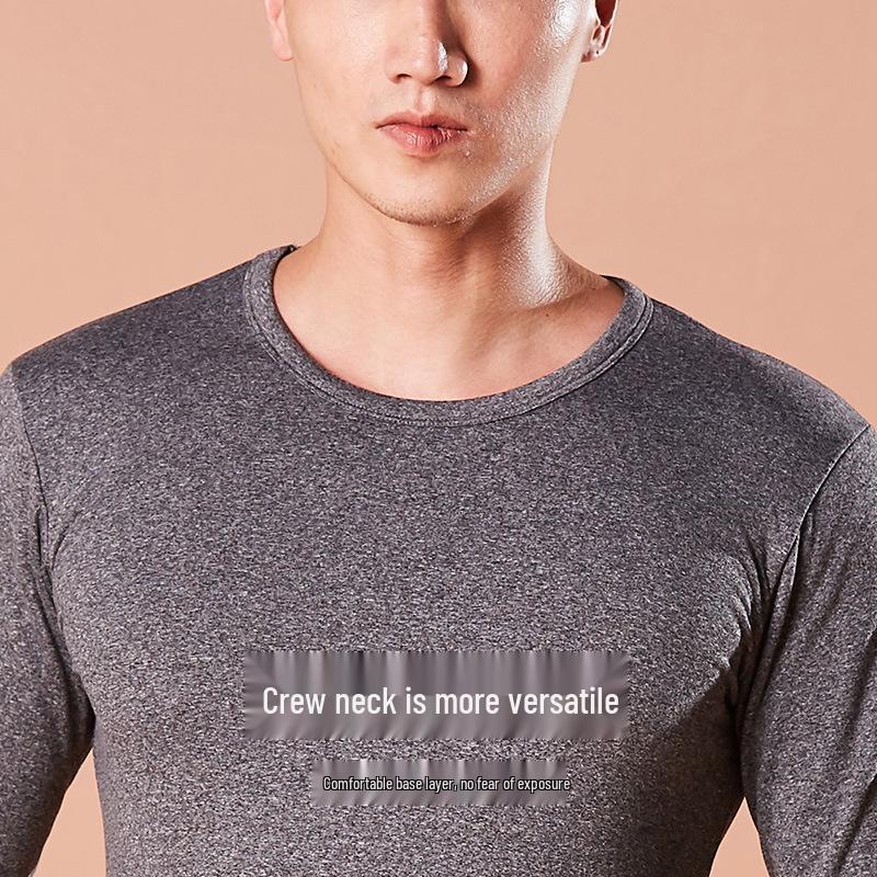 Men's Extra Thick Fleece Lined Thermal Underwear Set - Heat Retaining and Cold Resistant Long Johns for Autumn and Winter.