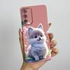 Phone Case for Samsung Galaxy M15 5G F15 5G Fashion Painted Half-wrapped Case Soft Silicon Cases E156 M156 Protection Back Cover