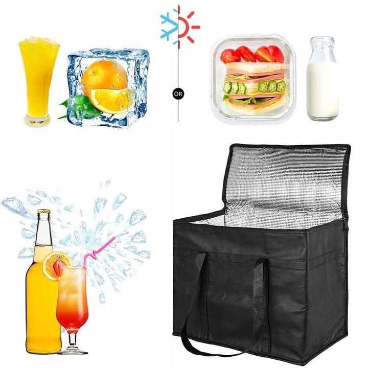 Termiczna Torba Piknikowa Do Plażę, Piknik, Składana Torba Na Lunch, 30 L