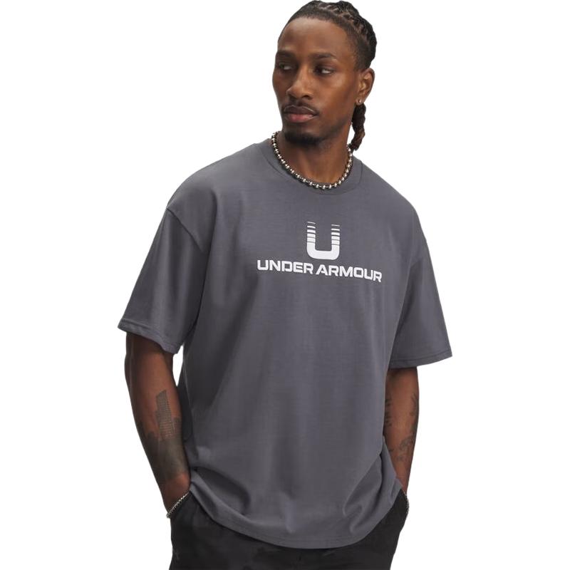 Under Armour Men s U Logo Heavyweight T-Shirt M