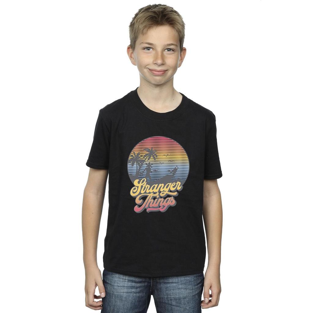 Netflix Boys Stranger Things LA Gradient T-Shirt
