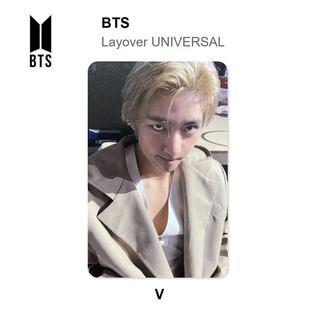BTS V Layover UNIVERSAL Official Photocard V