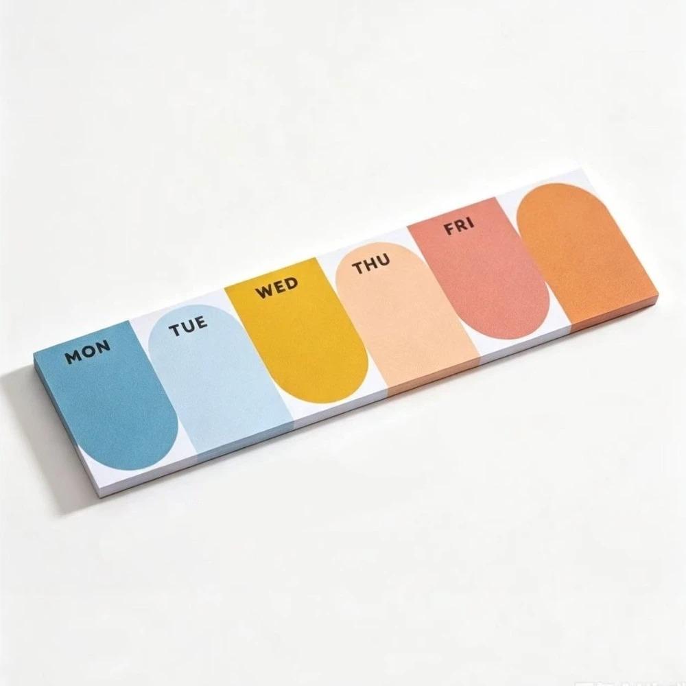 Self-Adhesive Pocket Memo Pad Portable Tear-Off Planner Notepad Sticky Notes Study