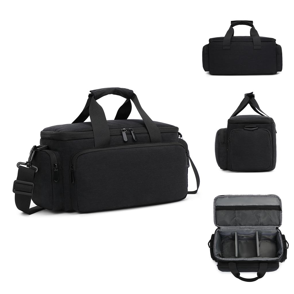 Camera Bag Travel Camera Shoulder Bag Water Resistant Shock Proof for Mirrorless Camera with Removable Dividers And