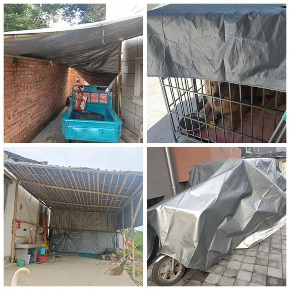 Outdoor Awning PE Tarpaulin Boat Car Truck Canopys Awnings Waterproof Shading Sail