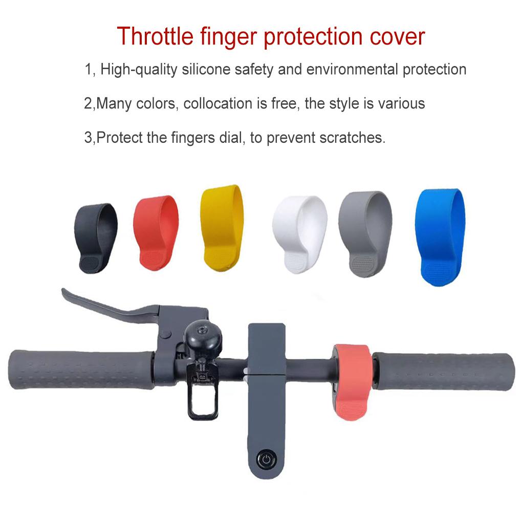 Electric Scooter Handlebar Cover Dial Anti-skid Protection Silicone Dustproof Case Accessories Replacement for MAX ES