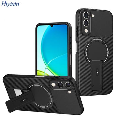 New Vivo Y29S Product Shield Carbon Fiber Mobile Phone Case V60 Bracket Anti-drop Case S18 Magnetic Charging Protective Case