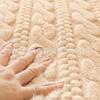 Light Luxury Sofa Cushion, Winter Millet Mink Fleece Thickened Warm Seat Cushion, Modern High-End Sofa Cover Cover Cloth Towel