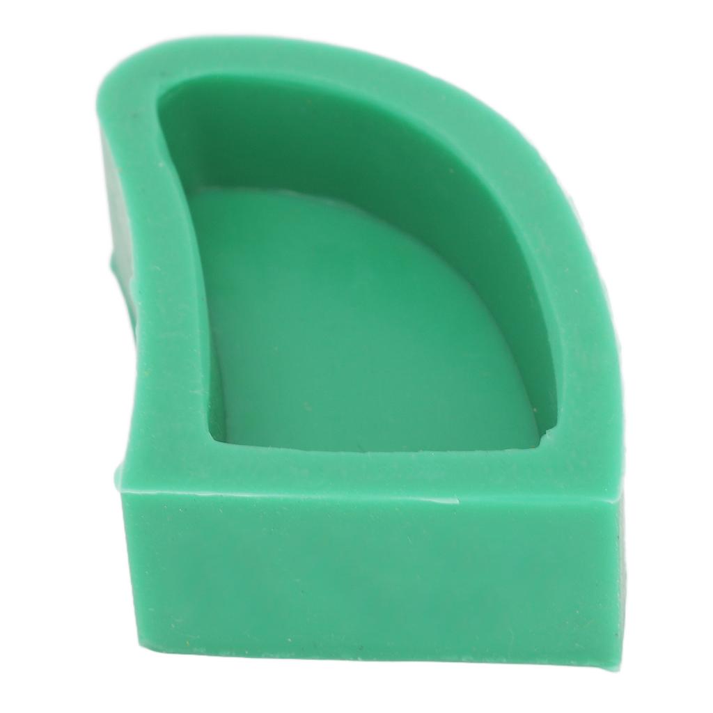 Dental Silikon Gips Modell Schlitz Ehemaligen Basis Formen Eindruck Material Form Grün Links