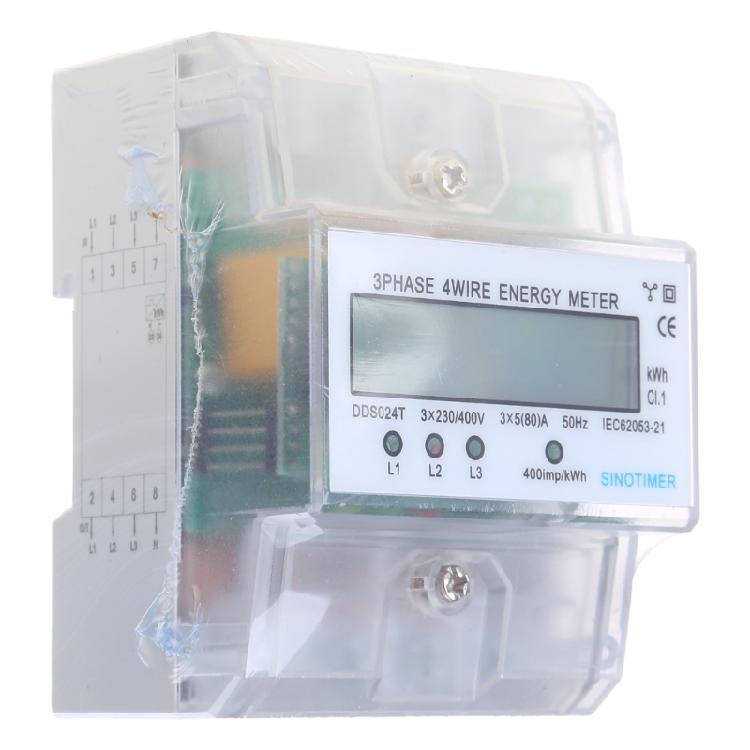 

Reliable 3 Phase Electricity Meter LCD Display 380V Power Monitoring for House 1