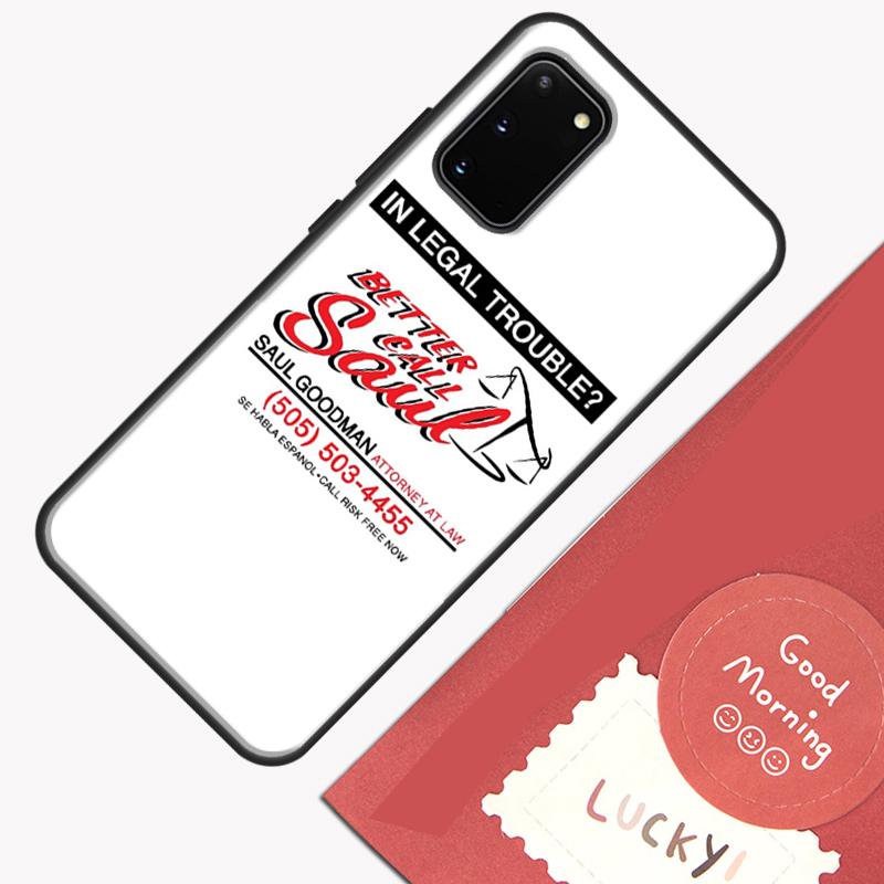 Better Call Saul Phone Case For Samsung Galaxy S26 S25 S24 S20 S21 S22 S23 Ultra S10 Plus S25 FE Cover Shell