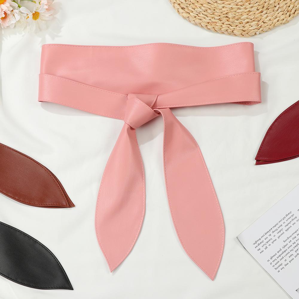 Belts Clothing Decoration Bow Ribbon Women's Wide Girdle Belts Decorative Waistband Waist Strap