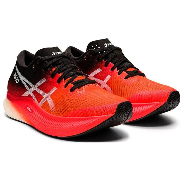 ASICS Women's METASPEED SKY Running Shoes Sunrise Red White 1012B069-600