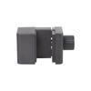 Adjustable Camera Mounting Clip Double 1/4 Thread Holes For Table Tube Fitting 17mm To 45mm Diameter Objects