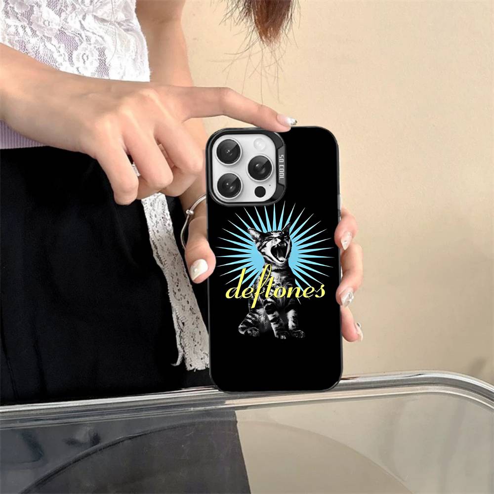Singer D-Deftones Phone Case For IPhone 17 16 15 14 13 12 11 Pro MAX Matte Shockproof Back Anti Fall Matte Cover