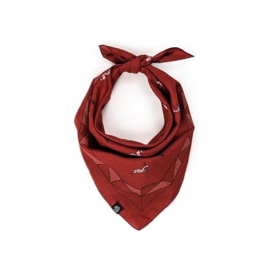 [WHTE MOSS] Bandana 100% Cotton Super Soft Cotton Handkerchief Men s & Women s