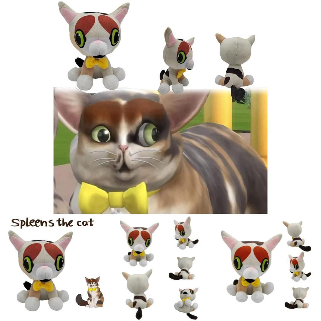 Soft And Safe Spleens The Cat Plush Toy For A Comfortable Sleep
