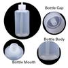 1Pcs Washing Clean Wash Bottle White Plastic Laboratory Measuring Bottles Measurement 250/500/1000ml Tattoo Squeeze Bottle