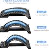 4 Level Adjustable Lumbar Back Stretcher For Lower Back Pain Relief Scoliosis Sciatica Ergonomic Stretching Board