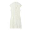 Summer 2025 Women's Sleeveless Pleated Hem Mini Dress