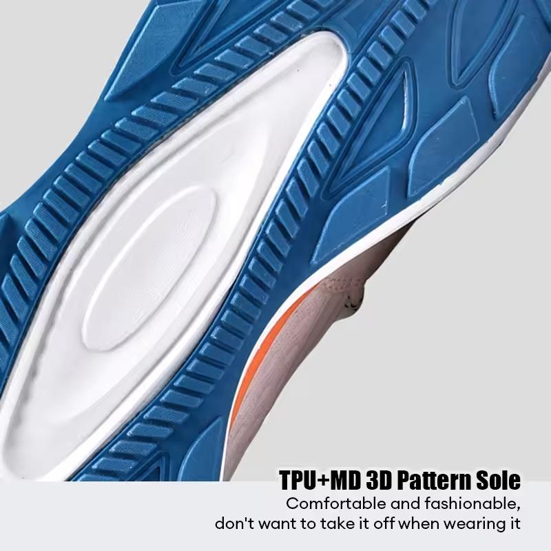 Carbon Plate Running Shoes for Men Lightweight Breathable Hollow Sports Sneakers