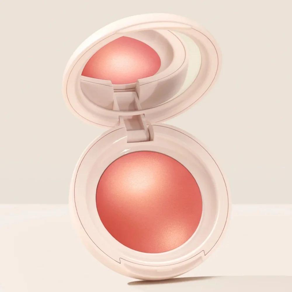 Rare Beauty Vloeibare Blusher Poeder Blusher met Shimmer Elastische Blusher Makkelijk te Blenden Blusher Lippenstift Highlighter Langhoudende Make-up Natura