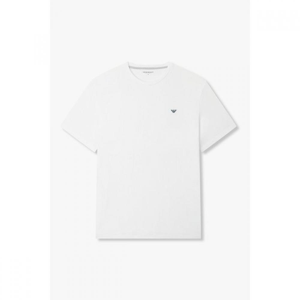 Emporio Armani Men Eagle Embroidered Logo Lounge T shirT 0816134027 L(105)