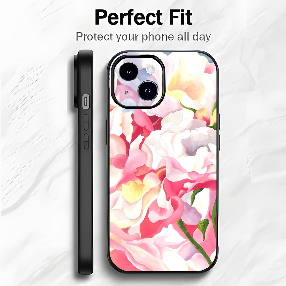 Famous Flower Art G-Georgia O'Keeffe Phone Case Phone Case Soft Packaging Lightweight For iPhone17 16 15 14 13ProMax