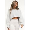 2025 Cross-Border Navel round Neck Hoodie European and American Women clothes Short Sports Bottoming Shirt T-shirt Knit Long sleeve Top