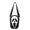 Einzigartige japanische Harajuku-Stil Niedliche Geister-Cartoon Umhängetasche für Frauen in Schwarz und Weiß