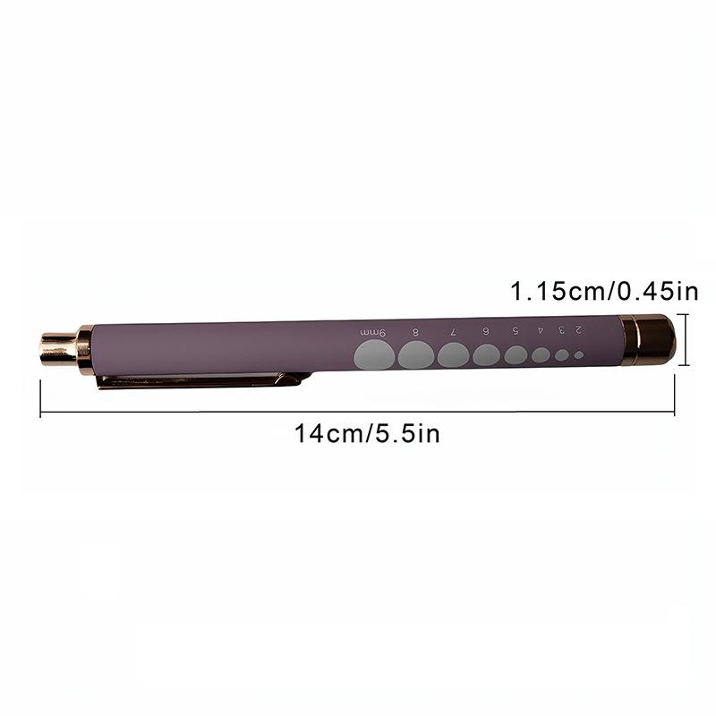 Mini Medical Pen Light Portable LED Flashlight Mini Torch White Yellow Light For Doctor Nurse Diagnosis Measurements Penlight