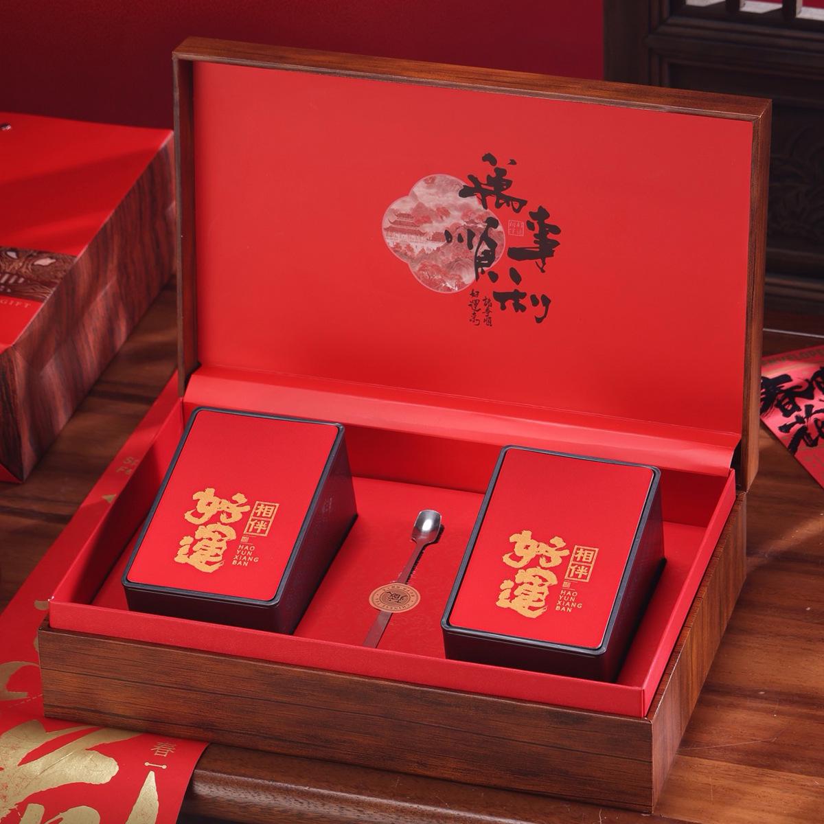 Anxi Tieguanyin Oolong Tea Gift Box - Concentrated Orchid Aroma, New Year Souvenir