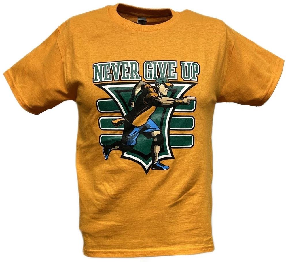 John Cena 15x Orange Kids Tshirt Boys M