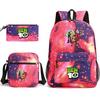 10 Ben Children Backpack Cartoon Design Canvas School Bag  Student Traveling
