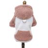 Outdoor Dog Warm Fleece Brushed Sweatshirts Jackets Vest for Small Medium Dogs