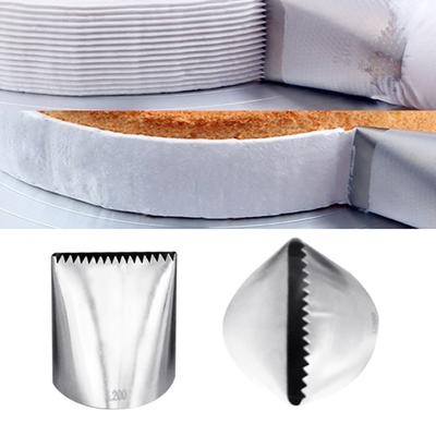 Bardzo Duża Końcówka do Dekoracji Tortów i Ciast z Lukru Narzędzie DIY do Tortów Fondant