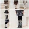 Bow Decor Leg Warmers Lace Trim Kids Leg Sleeves Casual Girls Sock Cuffs  Girls Daily Wear