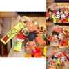 Cute Cartoon Dragon Ball Z Pvc Keychain Accessories Fun Durable Rubber Keyring For Goku Gohan Tien Buu Master Roshi