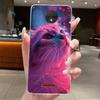 Casing For Motorola Moto C Plus Case Aesthetic Cute Cat Astronaut Transparent Soft Silicone Back Cover Moto C CPlus Phone Case
