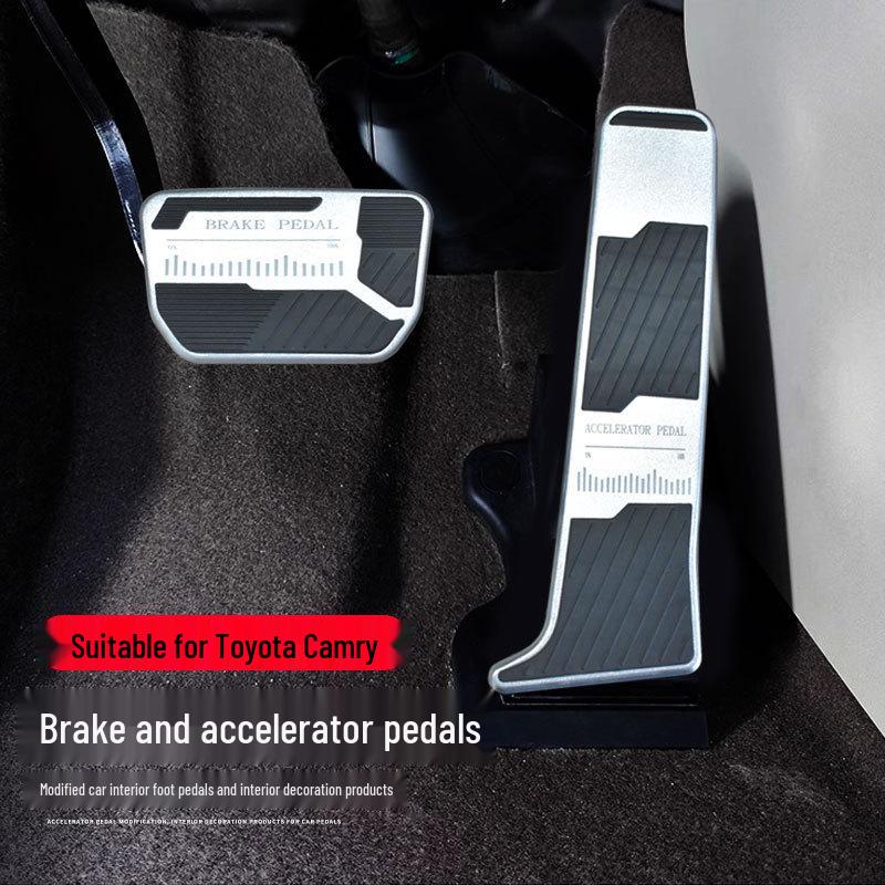 Toyota Camry 8th/9th Gen Accelerator & Brake Pedal Decoration Kit