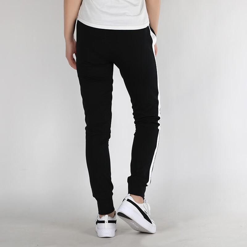 Puma Sporty Casual Knit Pants Unisex Bottoms Black 599905-01
