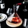 High Grade Crystal Glass Decanter Gift 360 Rotating Tumbler 1500ml Wine Separator Champagne Whisky Wine Bottle For Family Bar