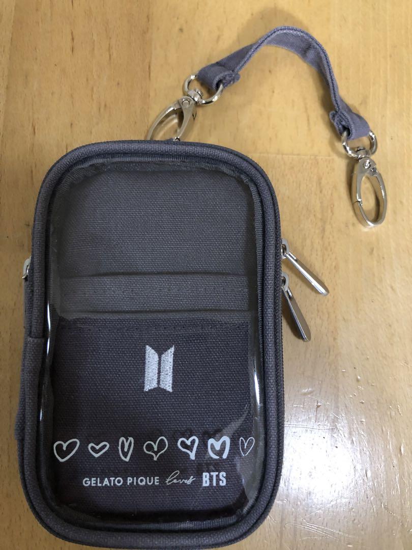 

[USED] Almost BTS Gelato Pique Collaboration Carry Pouch, Gray