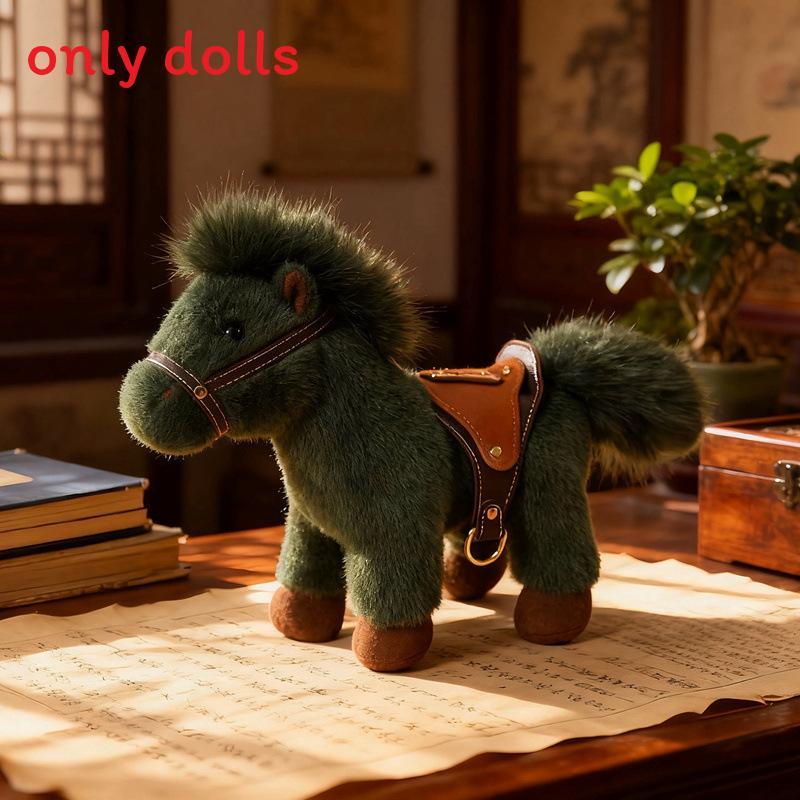 Horse Soft Stuffed Animal With Pp Cotton Filling For Holiday Gift