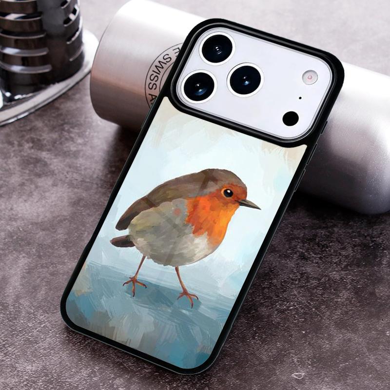 Chubby Bird Phone Case For iPhone 17 16 15 14 13 12 11 Pro Max Plus 17Air Soft Silicone Cover